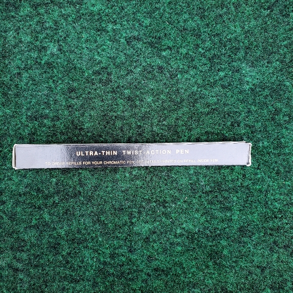 VTG Chromatic By Ritepoint Pen USA Advertising Kneip Beatrice Corned Beef White - Picture 9 of 10